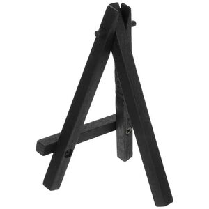 Black Mini Wooden Easel Stand - Home Dining